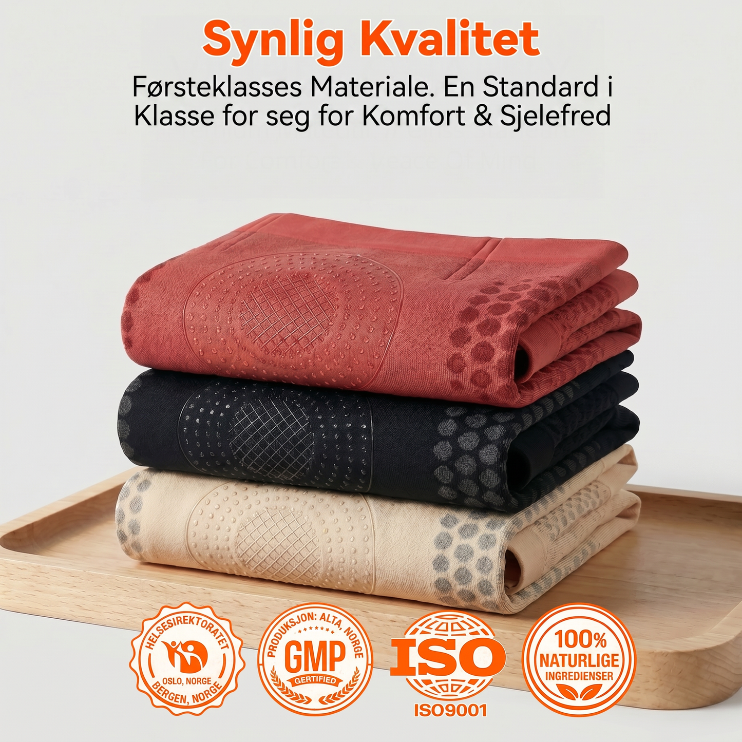 𝐏𝐀𝐔𝐑𝐀𝐉𝐔® 2026 Moringa & Berberin 4-i-1 Formende Fettforbrenningsshorts med Mikropartikler 🌻