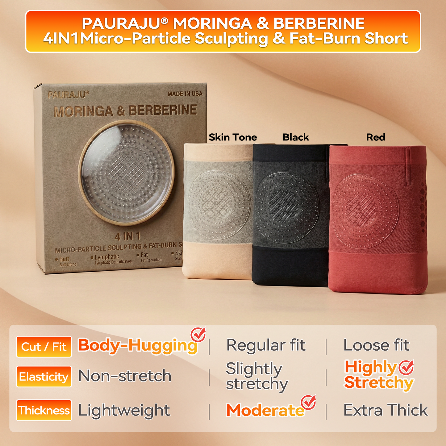 🥇𝐏𝐀𝐔𝐑𝐀𝐉𝐔® 𝟐𝟎𝟐𝟔 𝐌𝐨𝐫𝐢𝐧𝐠𝐚 & 𝐁𝐞𝐫𝐛𝐞𝐫𝐢𝐧𝐞 𝟒-𝐈𝐧-𝟏 𝐌𝐢𝐜𝐫𝐨-𝐏𝐚𝐫𝐭𝐢𝐜𝐥𝐞 𝐒𝐜𝐮𝐥𝐩𝐭𝐢𝐧𝐠 & 𝐅𝐚𝐭-𝐁𝐮𝐫𝐧 𝐒𝐡𝐨𝐫𝐭𝐬